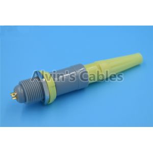 LEMO 3 Pin PAG / PLG Connector 3 Pin Round Plug With Self Locking Connector