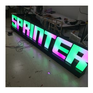High Brightness LED Light Customized 3d Luminous Acrylic Letter Sign for Outdoor