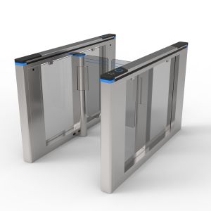 KOMAI 12v Dry Contact Speed Gate Turnstile With Card Reader