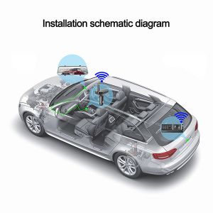 DVR Function Night Vision Backup Cameras 10 Inch Mirror Dashcam