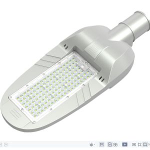 100w Ip66 Waterproof Led Street Light With Photocell Ac Power