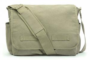 Cheap Outdoor Military Tactical Sling Bag , Vintage Military Canvas Bag Spacious Capacity for sale