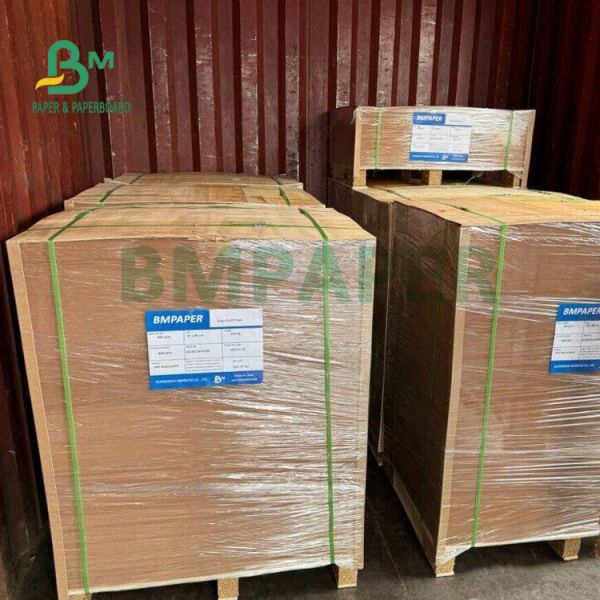  270gsm 300gsm Food Grade Brown Kraft Board For Lunch Boxes 24'' x 36''