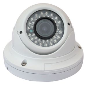 4-9mm Manual Zoom Lens , 540TV Lines LED Vandal Proof Dome Camera, 30M IR
