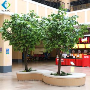 Looks Real Chinese Parasol Tree Large Size For Christmas Decor 6m Height