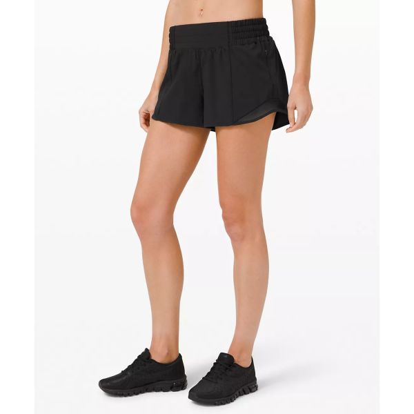 Dacron Women'S Running Shorts Anti Wrinkle With Pockets