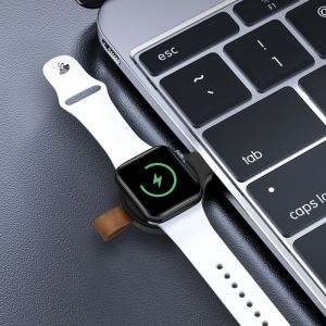 USB Magnetic Portable Wireless Charger 2W For Apple Watch