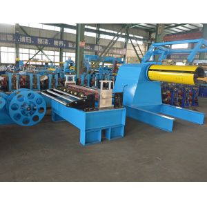 1250mm Automatic Slitting Machine With 10T Hydraulic Decoiler