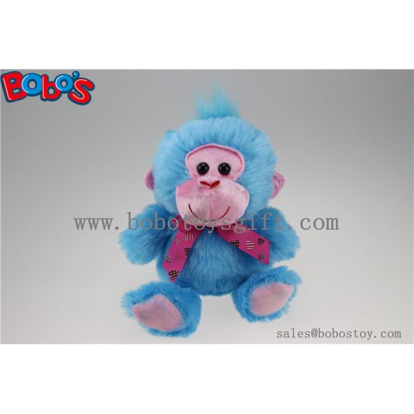 Quality Promotional Produce Soft Blue Monkey Stuffed Animal Toy wholesale
