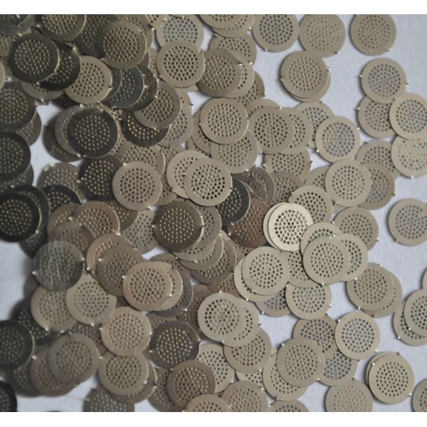 Micron Hole Size stainless steel filter disc , wire filter mesh diameter 5mm