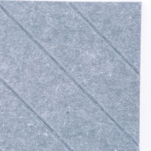 Slotted Polyester Polyester Acoustic Panels Studio Room Cinema