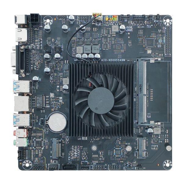 Intel Celeron N5095 Industrial Embedded Motherboard DDR4 MSATA Win 10 11 Linux