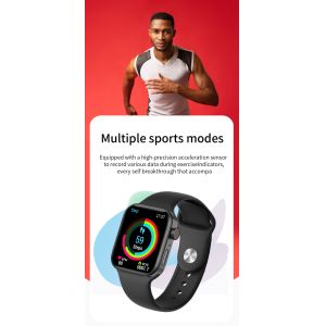 IWO Z36 Series 7 Smart Watch 170mAh 1.7" DIY Face Blood Pressure Smartwatch