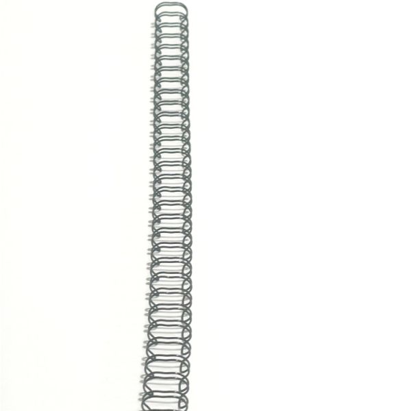 Quality 3/8 Inch Black Pad Binding Material Double Ring Wire Coil Spiral Wires For Memo Book wholesale