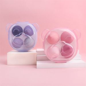 OEM 4PCS Makeup Sponge Set Multi Colored Beauty Blender Sponge