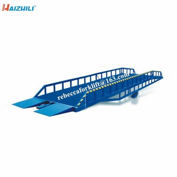 Quality 12 Ton Container Loading Ramp , High Duty Steel Structure Mobile Forklift Ramp wholesale