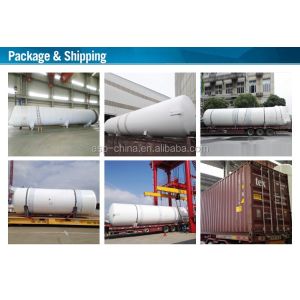 ISO9001 High Pressure Cryogenic Liquid Oxygen Storage Tanks 3500 Liters