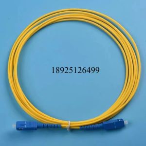 High-Quality Manufacturer Direct Fiber Optic Patch Cord Interface Types SC/LC,