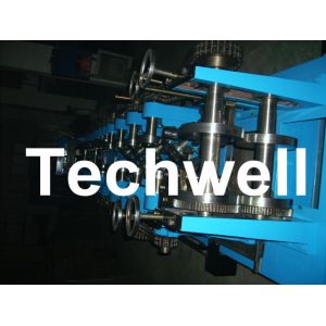 Quick Interchangeable CZ Purlin Roll Forming Machine with Pre - Cutting / Pre -