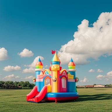 Quality adult inflatable slide Birthday inflatable castle slide 40X40X45 cm inflatable Jumping Bed with  Air  UL-Approved Blower wholesale