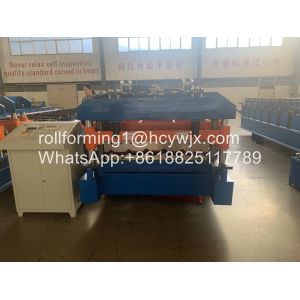 Roofing Sheet 0.6mm Step Tile Roll Forming Machine Chain Drive