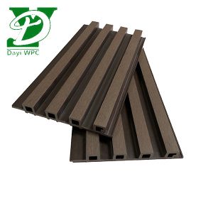 Decorative Wood Plastic Composite Wall Panel Wpc Facade Cladding 219x26mm
