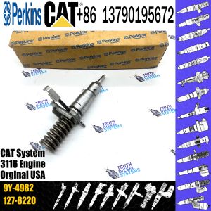 Excavator Parts E110B E120B 3114 E200B 3116 Engine diesel fuel injectors 9Y-4982