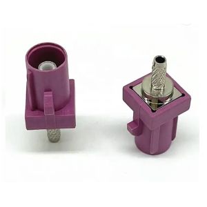 SMB 50 Ohm Male FAKRA HSD Connector For GPS Antenna Pigtail Cable 1.37mm