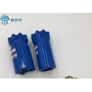 Ballistic Button T45 76mm Thread Button Bit For Mining and Blasting