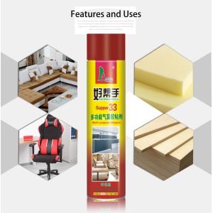 OEM 33M Sponge Spray Adhesive 15-60 Second Open Time 120-300 Second Setting Time