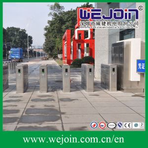 30~40 Transit Speed Pedestrian Retractable Flap Barrier Gate