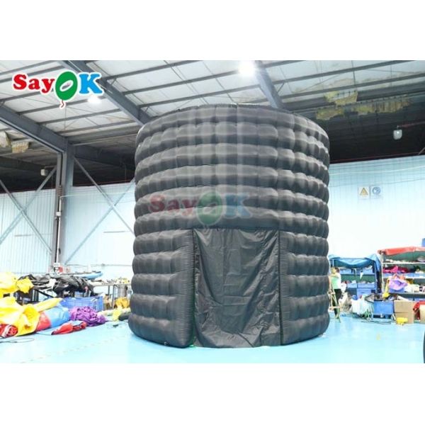 Customized Air 360 Photo Booth Enclosure Inflatable Cube Backdrop Tent For Party