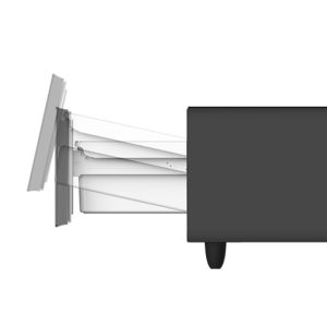 Home Living Room Multi-functional Coffee Table with Wireless Charging and App