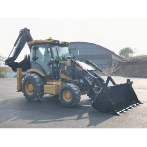 Customization Earth Moving Machinery Retroescavadeira Wheel Front Loader and