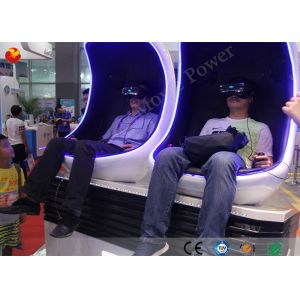 China Electric Cylinder 1/2/3 seats 9D VR Egg Cinema with CE Certificate on sale
