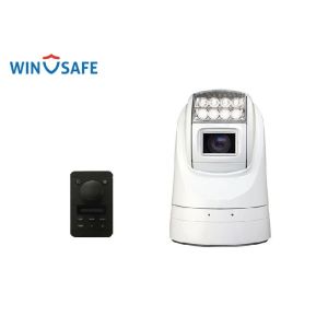 IP67 Aluminum Rugged Surveillance Camera 120M IR White Light Distance For Robot
