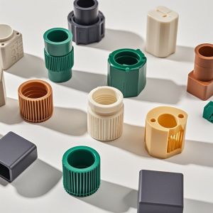 Custom Color Smooth Surface Insert Molded Plastic Parts With Temperature