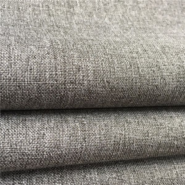 PU Coated 300D Polyester Plain Two-Tone Melange Oxford Fabric for Bags Purses Totes