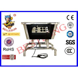 Mini Coffee Table Arcade Machine UK Style With Stainless Steel Control Panel