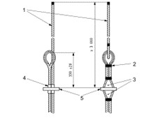 ISO 5489-2008 Marine Wooden Step Embarkation Rope Ladder