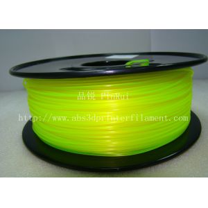 Desktop 3D Printing Material Fluorescence Yellow Colour PLA Filament
