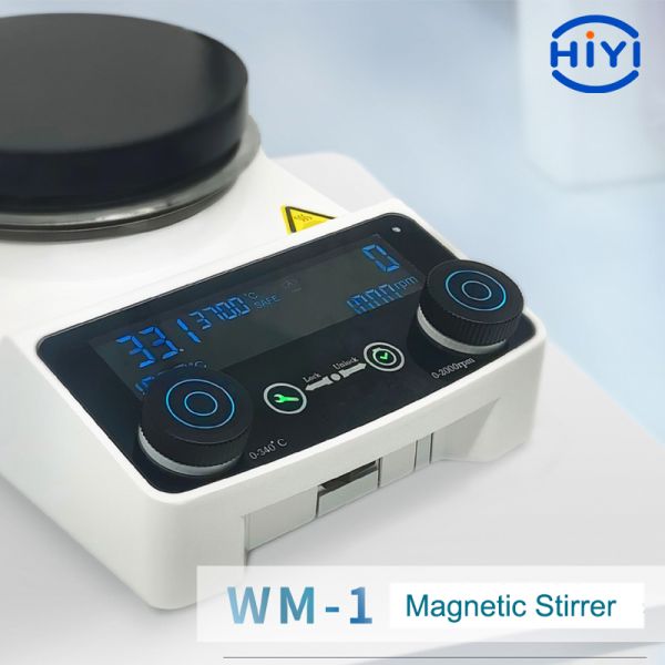 WM-1 LED Laboratory Magnetic Stirrer Digital Hot Plate Chemical High Precision Mini