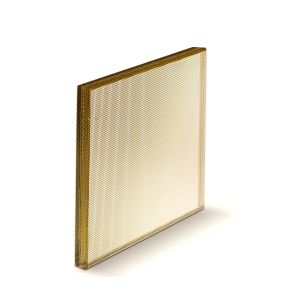 High Security Fabric Laminated Glass And Metal For Building Exteriors /