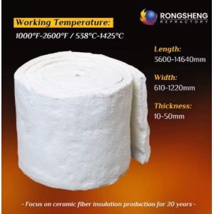 Industrial Furnaces Backing Insulation Materials Soluble Ceramic Fiber Blanket