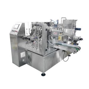 Doypack Packaging Machine Automatic Pre-made Pouch Filling Sealing for Granules