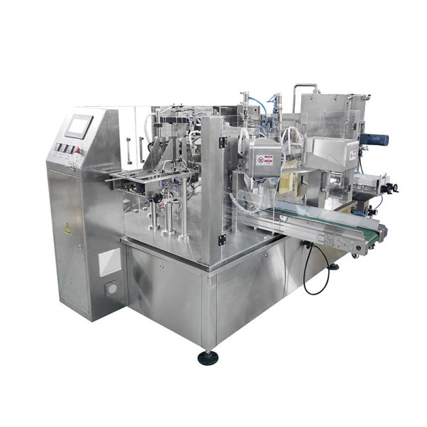 Doypack Packaging Machine Automatic Pre-made Pouch Filling Sealing for Granules