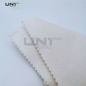 Double Side Brushed Polyester Tie Interlining Fabric Dye Woven For Necktie
