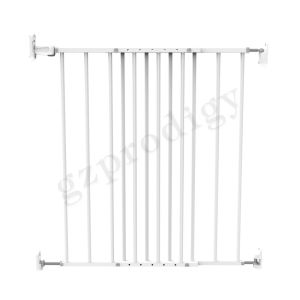 ABS Metal Extendable Dog Gate For Doorway Practical Adjustable