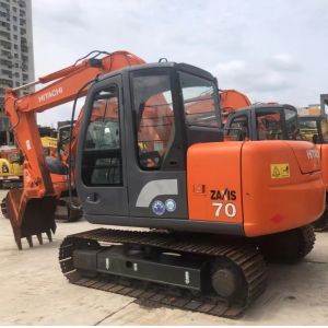 Powerful Engine Power System Japanese Hitachi ZX70 Excavator