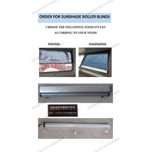 IMPA150721-Solar Shades Spring Roller Type The Automatic Positioning And Operation Of The Spring Are Convenient